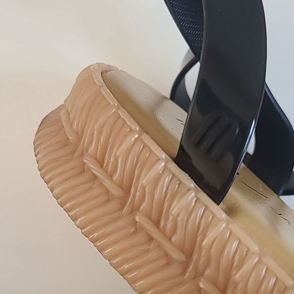 Jason Wu for Melissa Women's Espadrilles - Black & Tan Size US 8 EU 39 - Picture 14 of 16